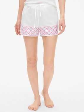 🩷 LOVE/The GAP~ADORABLE+ULTRA COMFORTABLE WHITE SHORTS W/ELASTIC WAIST~XL